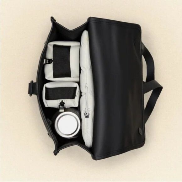 NEW Rains Waterproof Rucksack RFID Minimalist Backpack Unisex NWT Black ⭐️⭐️⭐️⭐️ main image 4